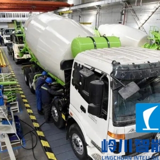 攪拌車(chē)總裝流水線